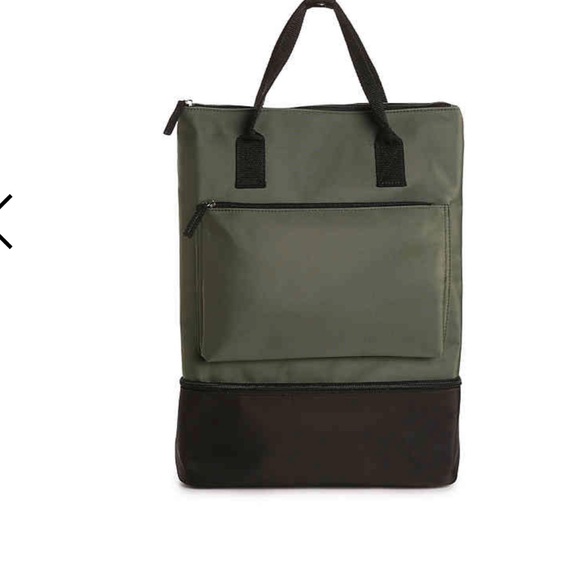 Olive green backpack - Picture 2 of 5